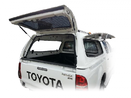 Кунг Sammitr V2 коммерческий birdwing (без боковых стёкол) для TY HILUX REVO