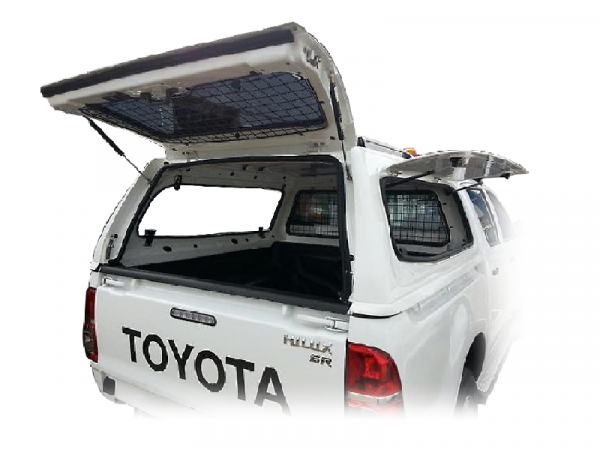 Кунг Sammitr V2 коммерческий birdwing (без боковых стёкол) для TY HILUX REVO