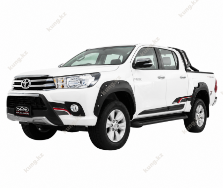 Молдинги боковые (фактурные) Maxside molding для TOYOTA HILUX REVO