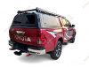 Кунг коммерческий металлический без остекления для Toyota Hilux Revo 2015+ (сталь)